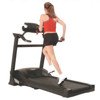 running on a treadmill